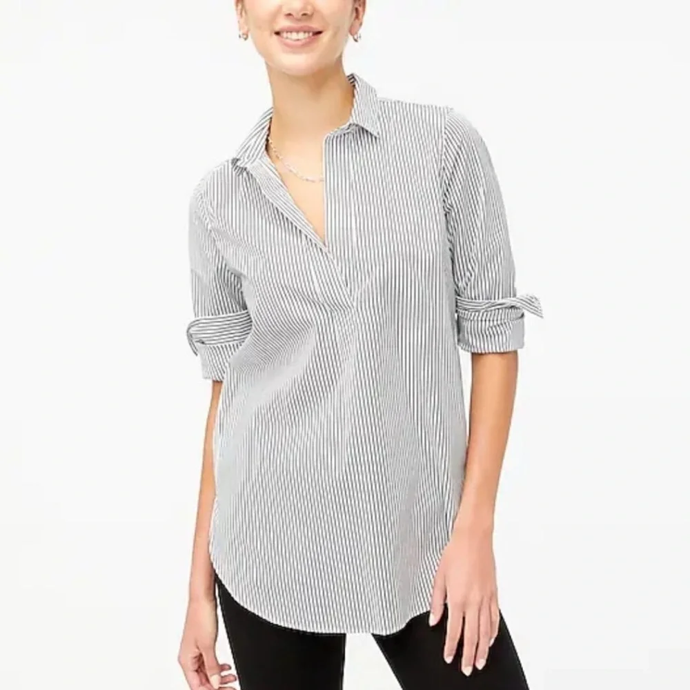 J. Crew popover cotton tunic
